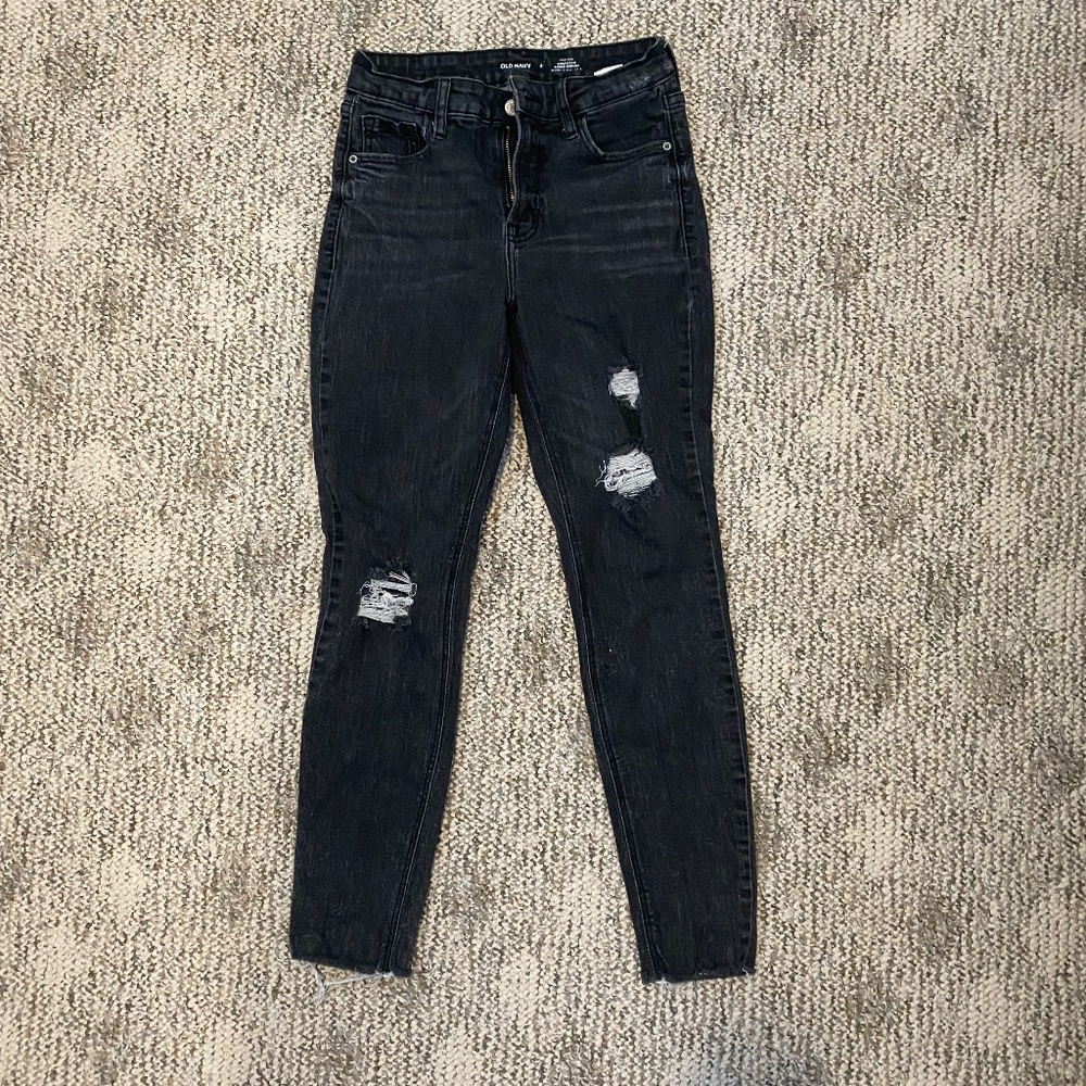 Old Navy high-rise rockstar super skinny jeans